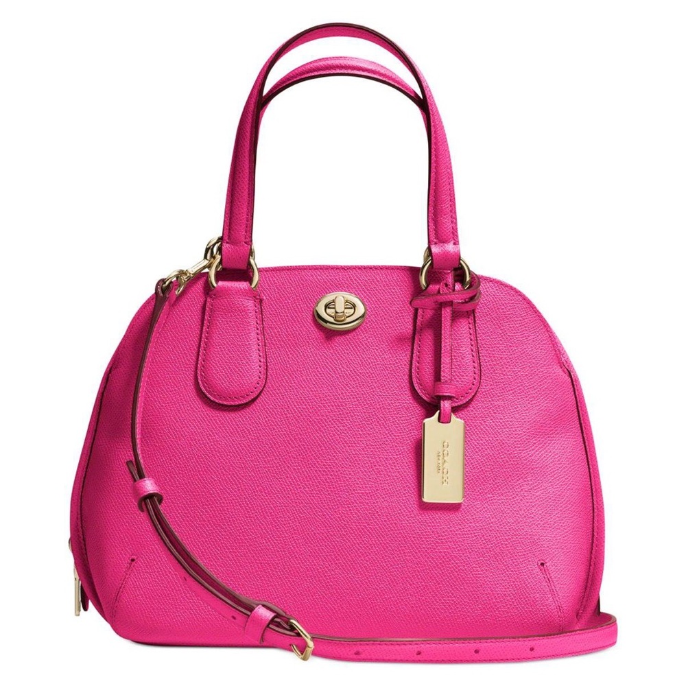 Coach Pink Ruby Mini Prince Street Bag